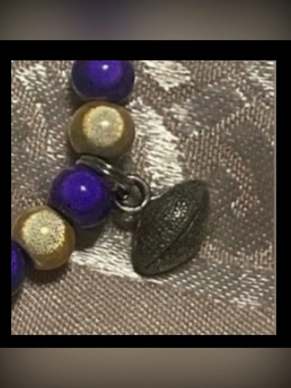 Silver Tone 3D Charms Bead Cheer Leader Football Charm Bracelet #7527